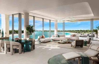 Apartamento de 3 dormitorios en Palm Central Private Residences Palm Jebel Ali, UAE No. 89