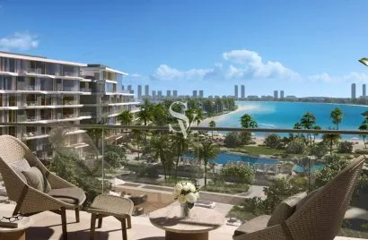 Apartamento de 3 dormitorios en Palm Jebel Ali, UAE No. 130