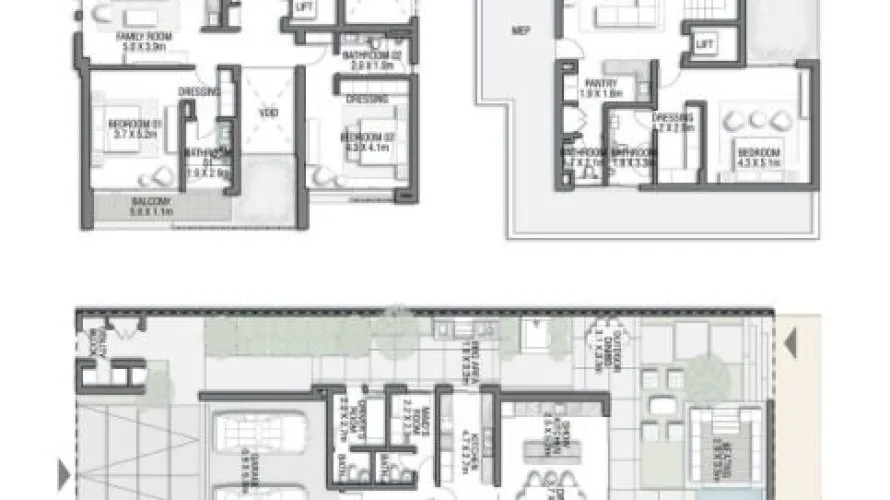 Villa de 5 dormitorios en Palm Jebel Ali, UAE No. 182