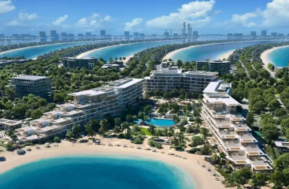 Apartamento de 1 dormitorio en Palm Central Private Residences Palm Jebel Ali, UAE No. 255