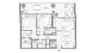 2 chambres Appartement plan d'étage «TYPE C+B», Palm Central Private Residences