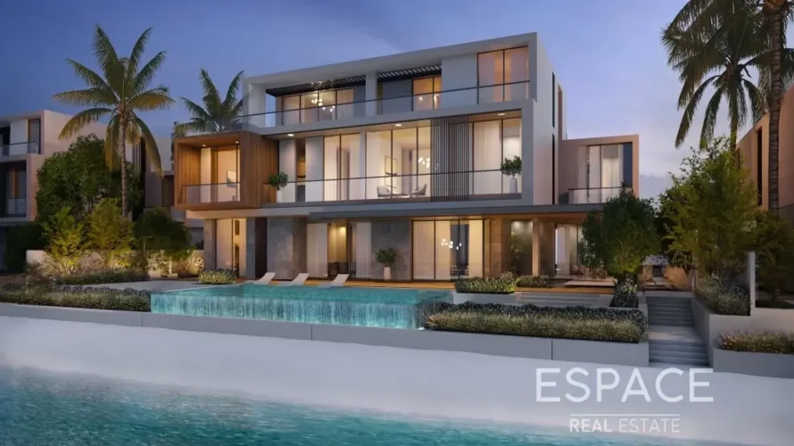 Villa de 7 chambres à Palm Jebel Ali, UAE No. 319