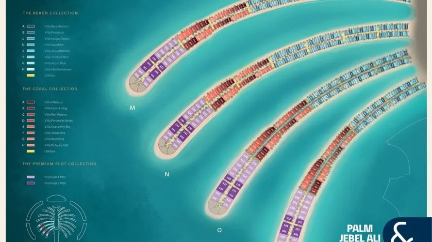 Вилла с 6 спальнями в  Palm Jebel Ali, Дубай, ОАЭ №137 № 8