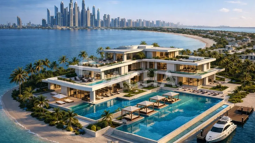 Вилла с 7 спальнями в  Palm Jebel Ali, Дубай, ОАЭ №188 № 1