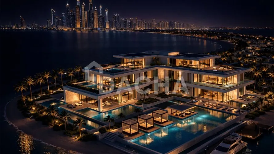 Вилла с 7 спальнями в Palm Jebel Ali, Дубай, ОАЭ №333 № 8