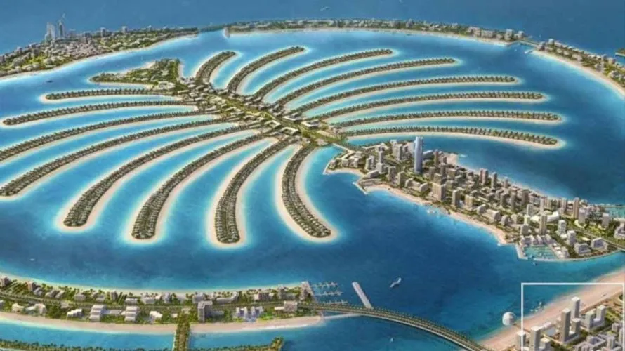 Вилла с 7 спальнями в Palm Jebel Ali, Дубай, ОАЭ №386 № 1