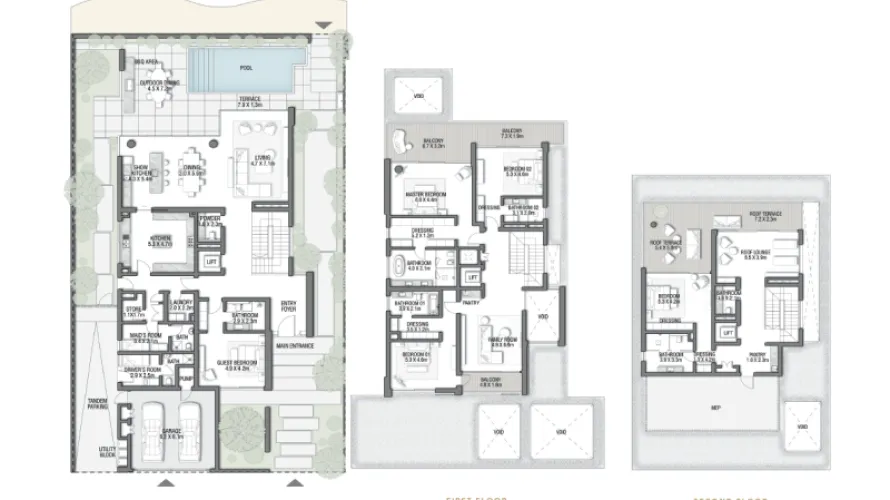 5 bedrooms villa for sale , Palm Jebel Ali, Dubai, UAE No. 139 № 15