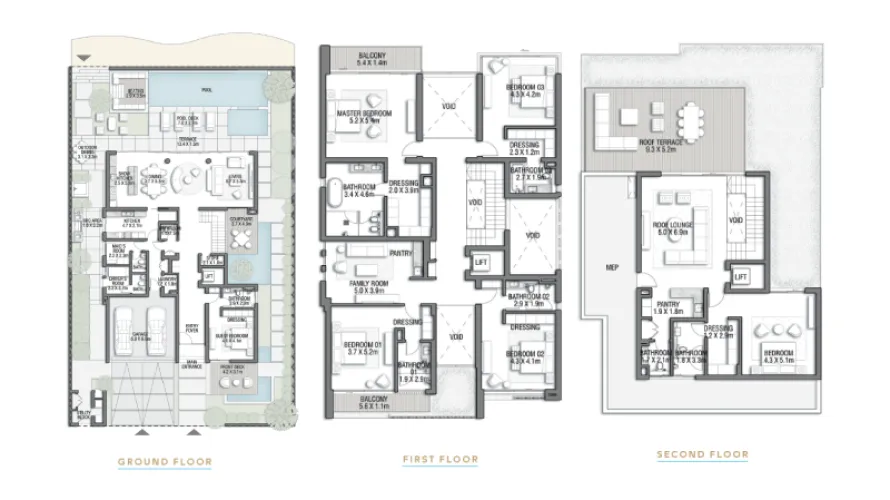 5 bedrooms villa for sale , Palm Jebel Ali, Dubai, UAE No. 139 № 18